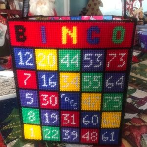 Hand made bingo bag